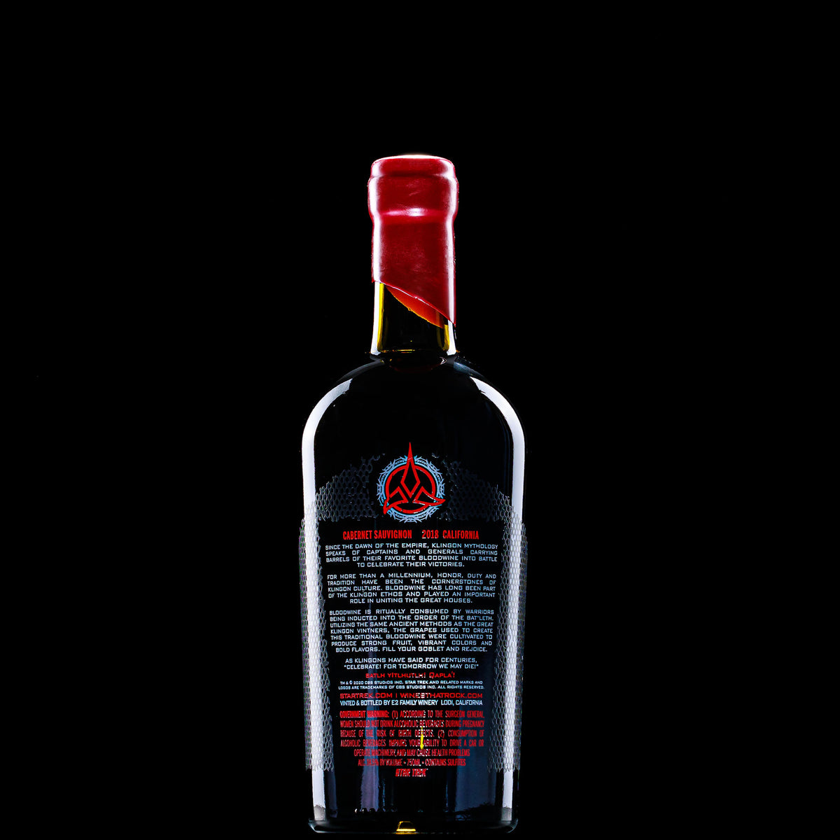 Klingon Bloodwine Cabernet Sauvignon