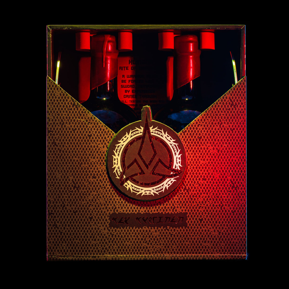 Klingon Display Box & Wine Set