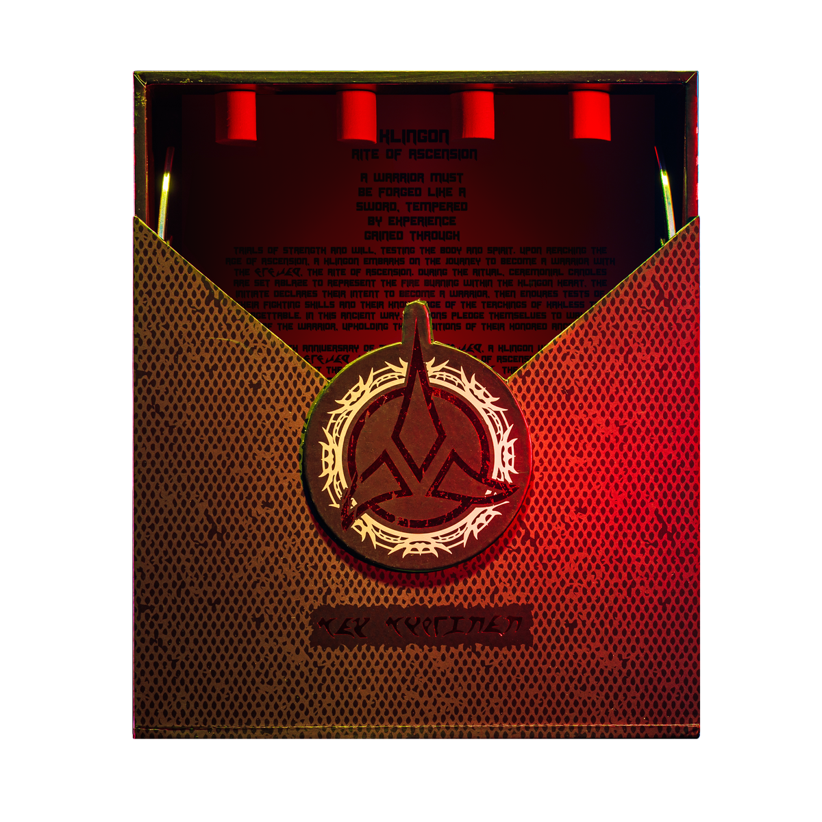 KLINGON DISPLAY BOX Only (No Wine Included)