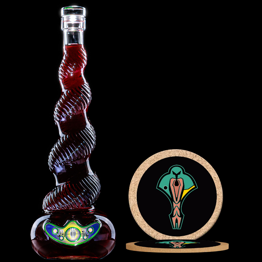 Cardassian Kanar Red Blend & Coaster Set