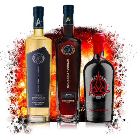 The Ultimate Three Pack Star Trek Wines 3 Pack Collection