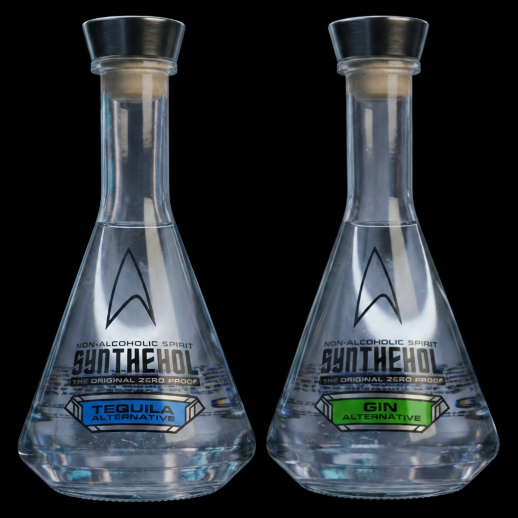 Synthehol Gin & Tequila Alterative Non-Alcohol 2Pack Bundle
