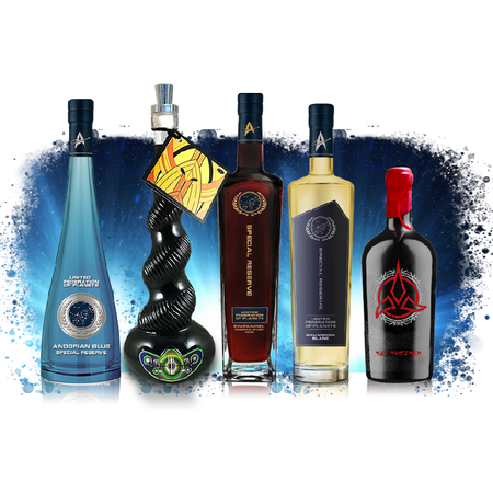 The Armada Star Trek Wines 5 Pack Collection