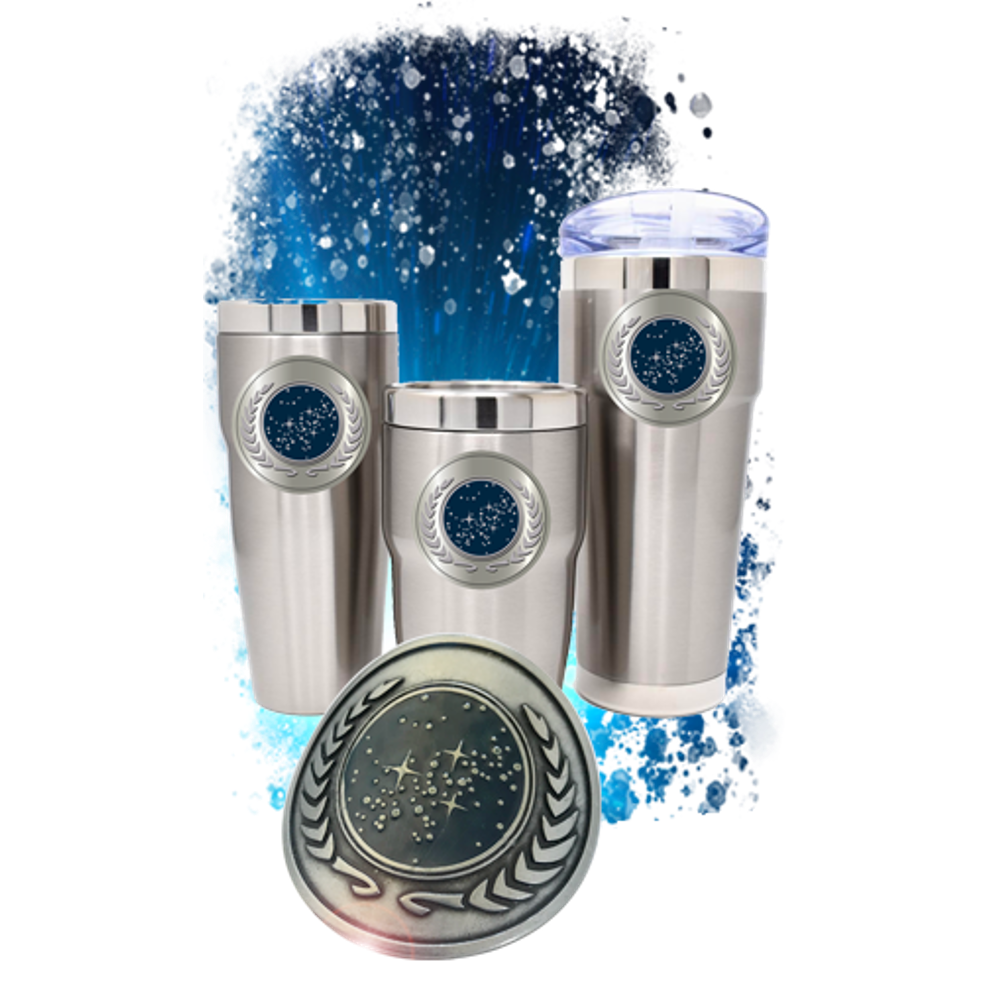 United Federation of Planets Metal Medallion